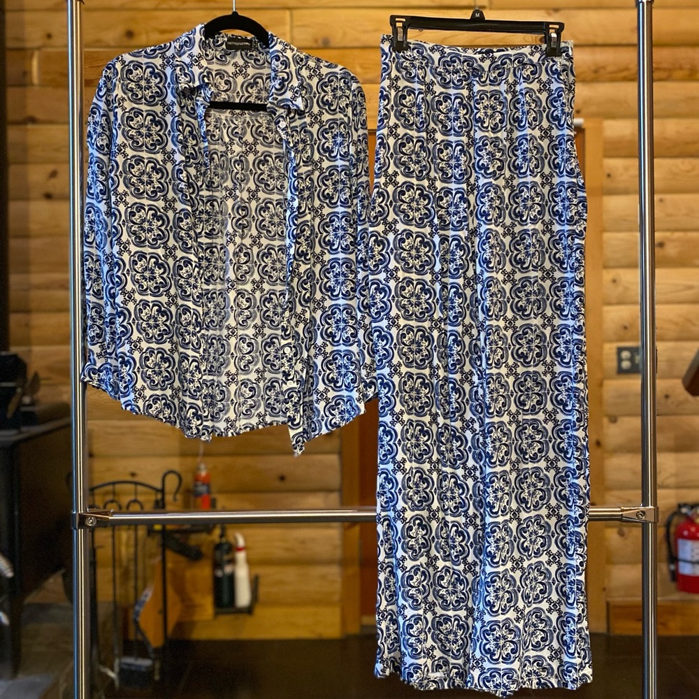 Printed co-ord set